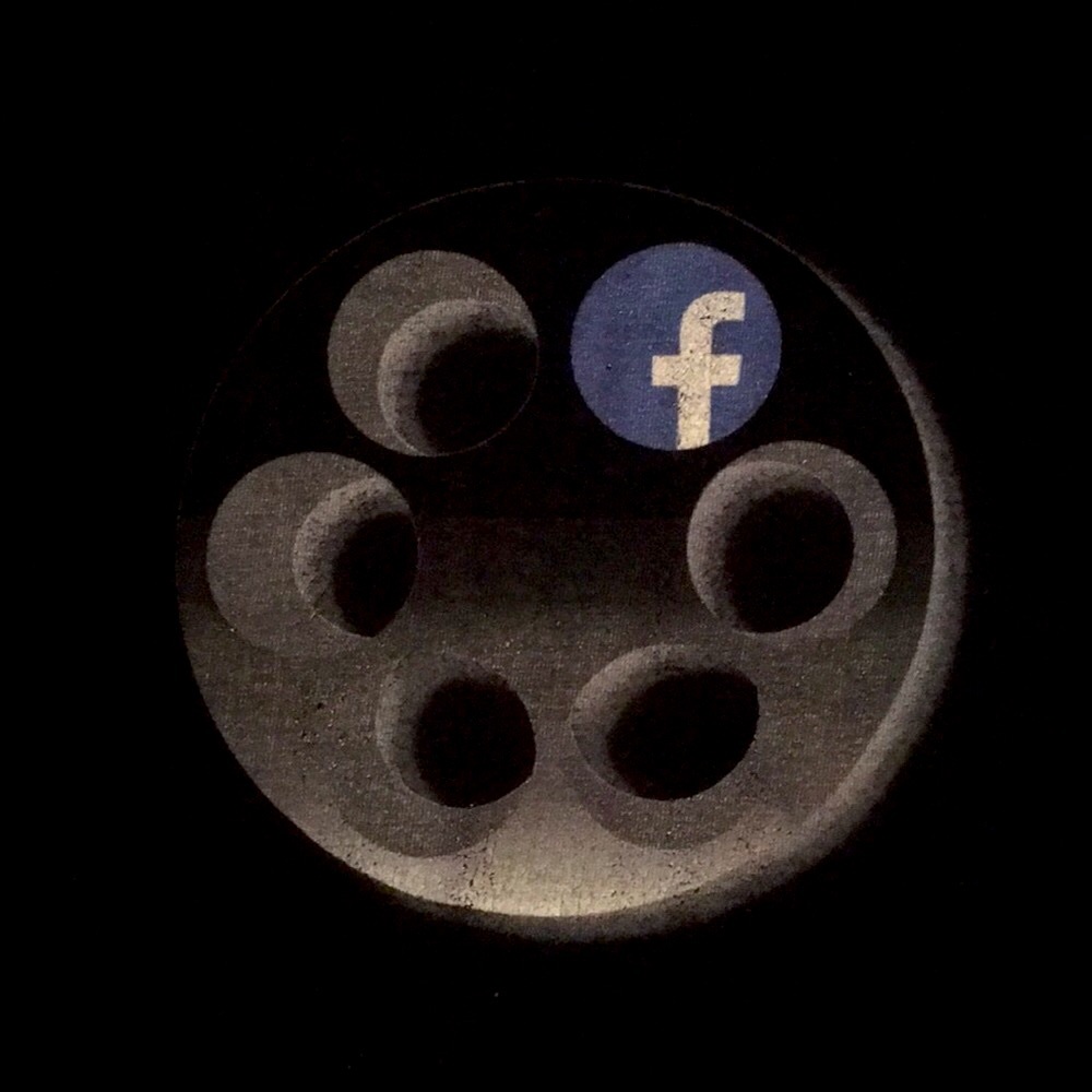 American Apparel Facebook roulette T-shirt